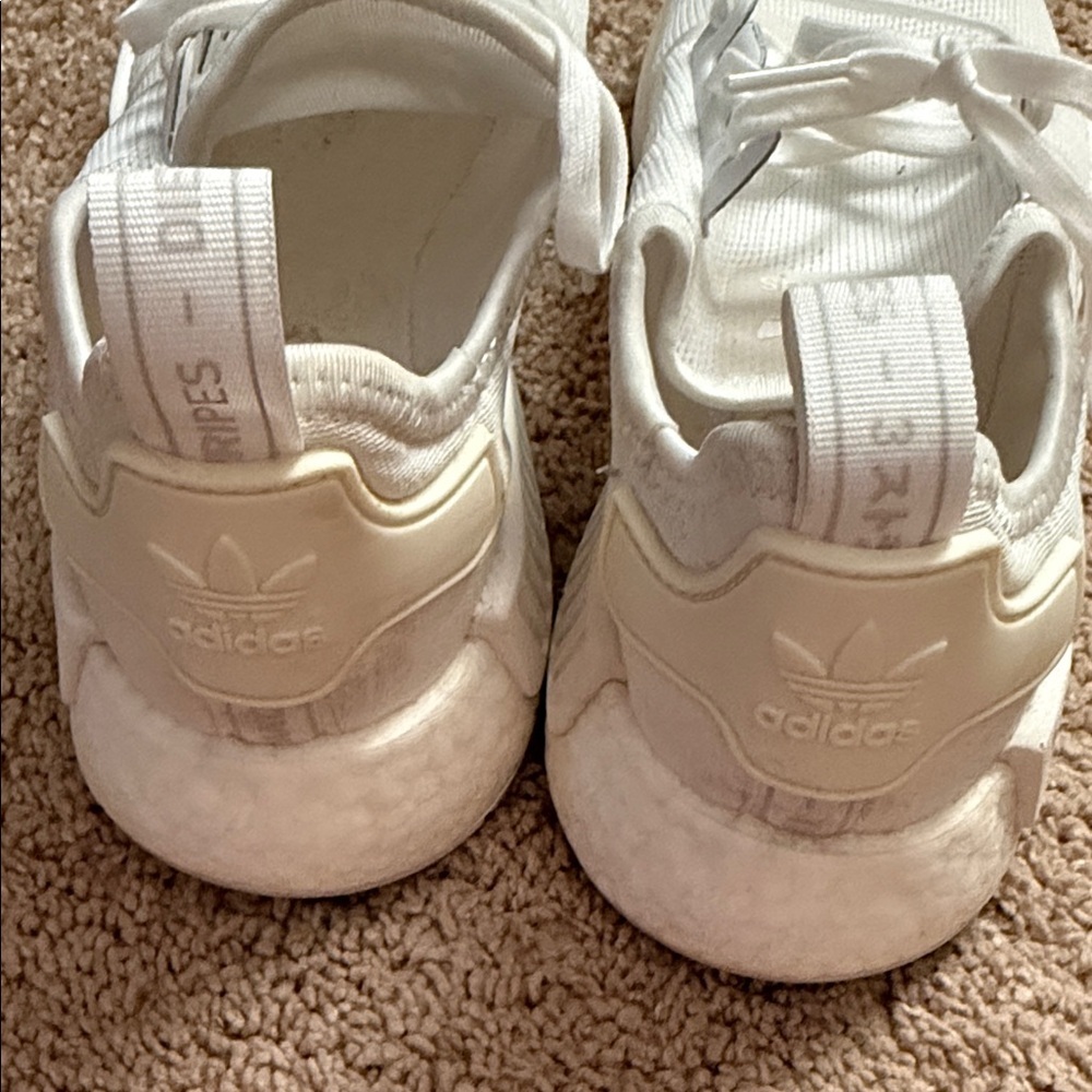 adidas White Sneaker with Off-White Accents - Picture 4 of 9